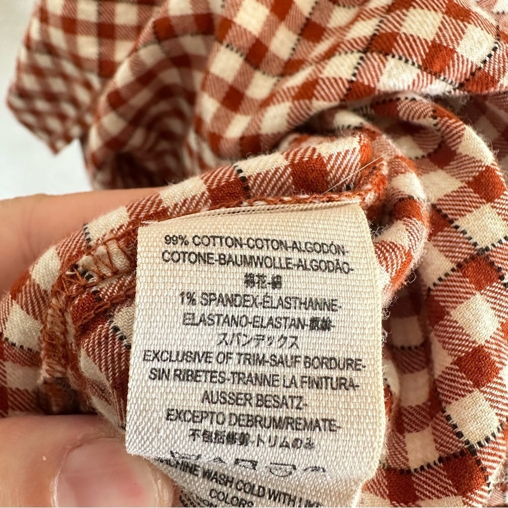 Free People Gingham Checkered Fargo Dress - Picture 8 of 8